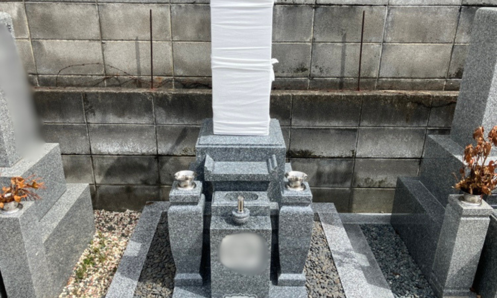 瓦林地区墓地（西宮市）で「お墓の建立」｜担当・古家がご紹介